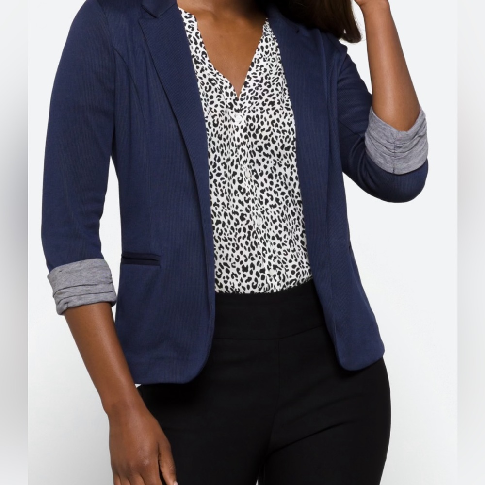 Knit blazer!